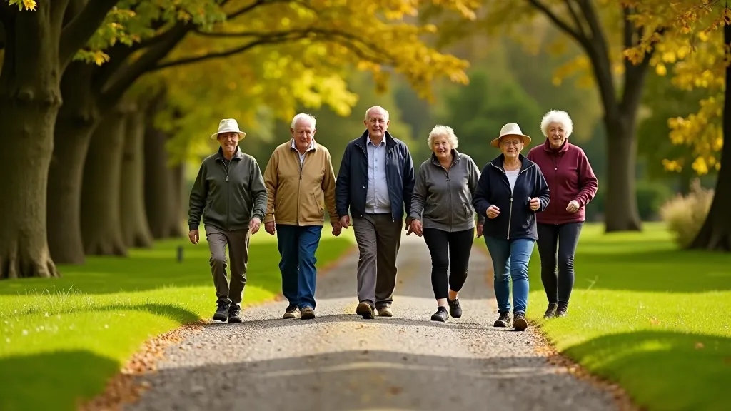 Marlay Park guided walk group