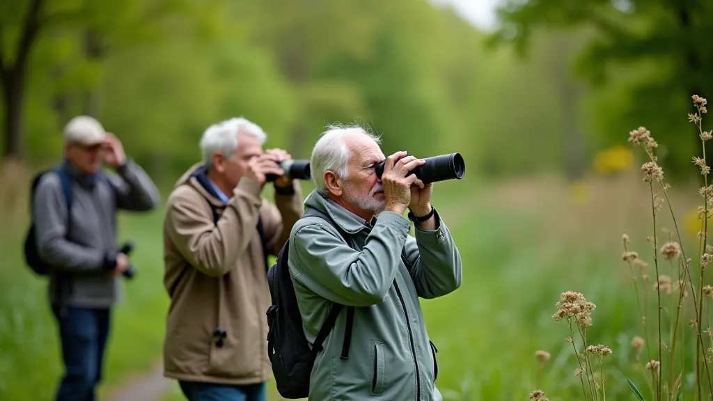 Nature photography workshop in park